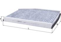 Filter, kupéventilation