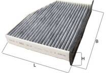 Filter, kupéventilation