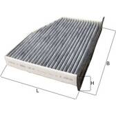 Filter, kupéventilation KNECHT - LAK 181