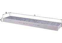 Filter, kupéventilation