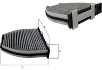 Filter, kupéventilation