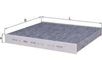 Filter, kupéventilation