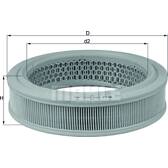Filtre à air KNECHT - LX 157