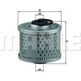 Filtre à carburant KNECHT - KX 34