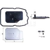 Filtre à huile transmission automatique KNECHT - HX 230 KIT