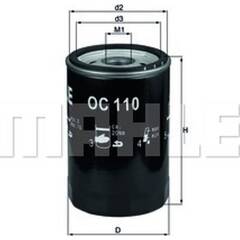 Filtre à huile KNECHT - OC 110
