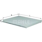 Filtre habitacle KNECHT - LA 142
