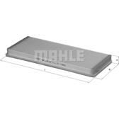 Filtre habitacle KNECHT - LA 196