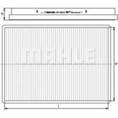 Filtre habitacle KNECHT - LA 44