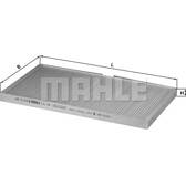Filtre habitacle KNECHT - LA 58