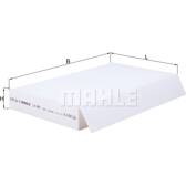 Filtre habitacle KNECHT - LA 684
