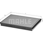 Filtre habitacle KNECHT - LA 75