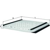 Filtre habitacle KNECHT - LA 8