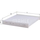 Filtre habitacle KNECHT - LA 859