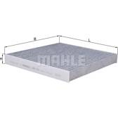Filtre habitacle KNECHT - LAK 158