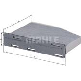 Filtre habitacle KNECHT - LAK 181