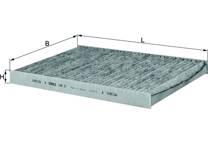 Filtre D'habitacle Bosch R2312 - Charbon Actif Anti-odeurs - Filtre à Pollen Et Poussière