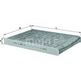 Filtre habitacle KNECHT - LAK 63