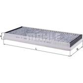 Filtre habitacle KNECHT - LAK 77