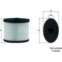Filtre (ventilation du carter-moteur) KNECHT - SOX 6D/S