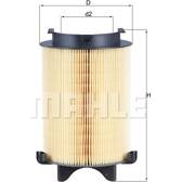 Filtro aria KNECHT - LX 1566