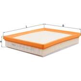 Filtro aria KNECHT - LX 4729
