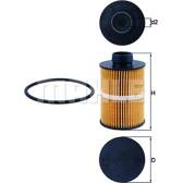 Filtro carburante KNECHT - KX 208D