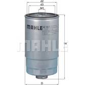 Filtro combustible KNECHT - KC 195/1