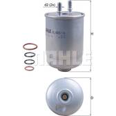 Filtro combustible KNECHT - KL 485/16D