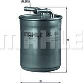 Filtro combustible KNECHT - KL 494
