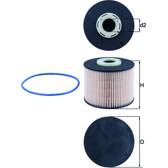 Filtro de combustível KNECHT - KX 331D