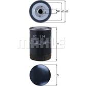 Filtro del aceite KNECHT - OC 114