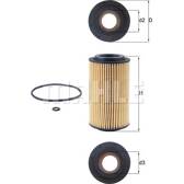 Filtro del aceite KNECHT - OX 153D1