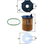 Filtro del aceite KNECHT - OX 171/2D1