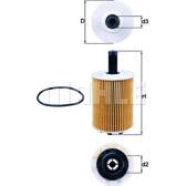 Filtro del aceite KNECHT - OX 188D