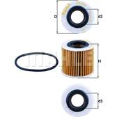 Filtro del aceite KNECHT - OX 416D1