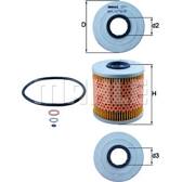 Filtro del aceite KNECHT - OX 91D