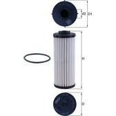 Filtro hidráulico, caixa de velocidades automática KNECHT - HX 190D