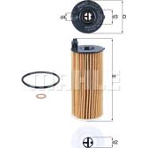 Filtro olio KNECHT - OX 813/2D