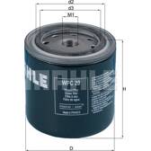 Filtro refrigerante KNECHT - WFC 20