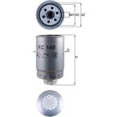 Fuel filter KNECHT - KC 140