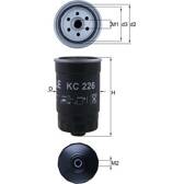 Fuel filter KNECHT - KC 226