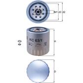 Fuel filter KNECHT - KC 63/1D