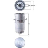 Fuel filter KNECHT - KC 69
