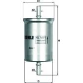 Fuel filter KNECHT - KL 165/1