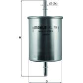 Fuel filter KNECHT - KL 79