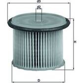 Fuel filter KNECHT - KX 63/1