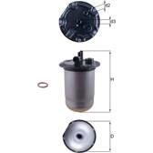 Kraftstofffilter KNECHT - KL 1132D
