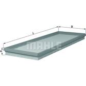 Luftfilter KNECHT - LX 118