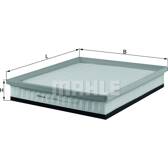 Luftfilter KNECHT - LX 1583
